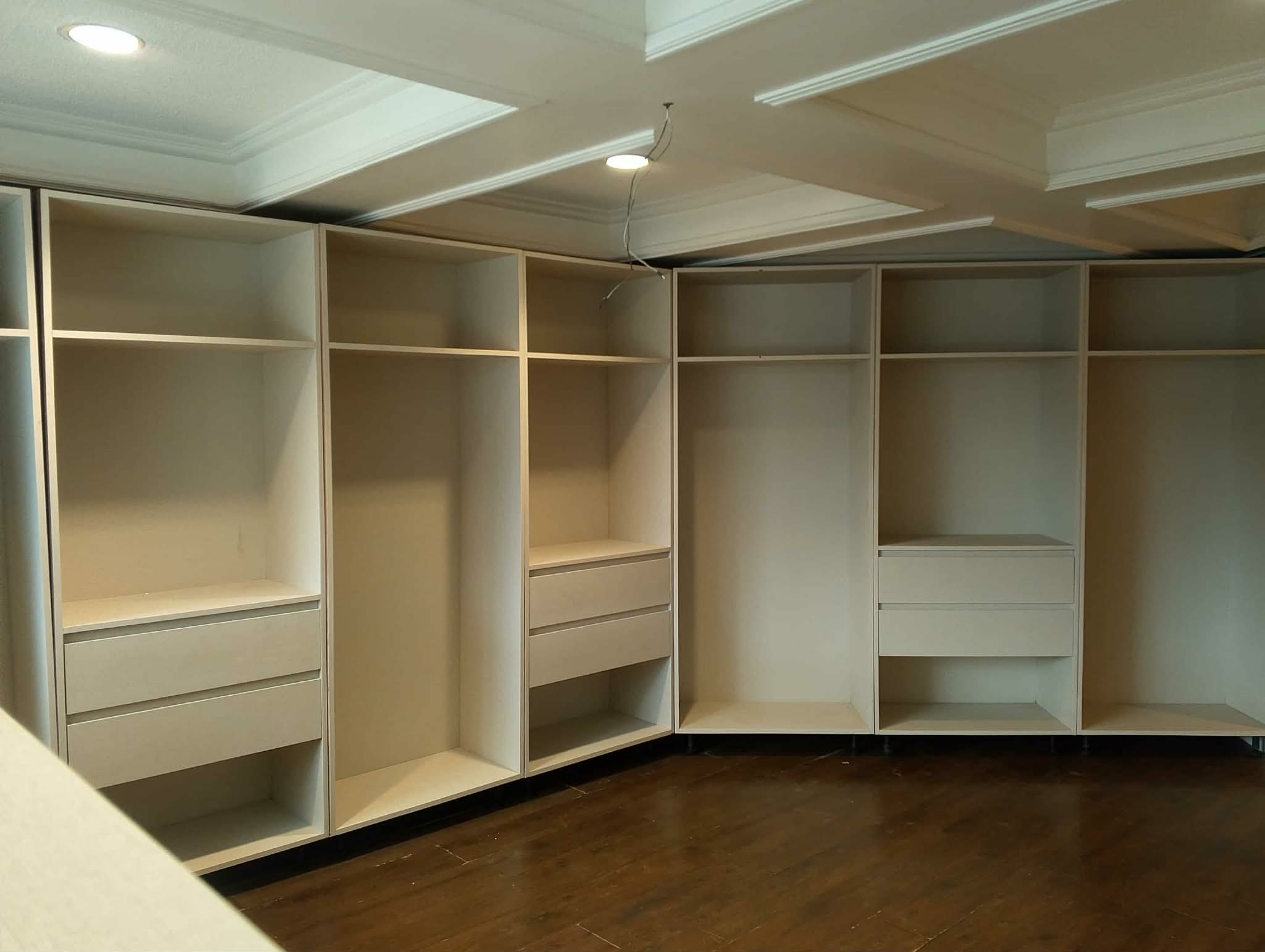 Spacious open kitchen renovation